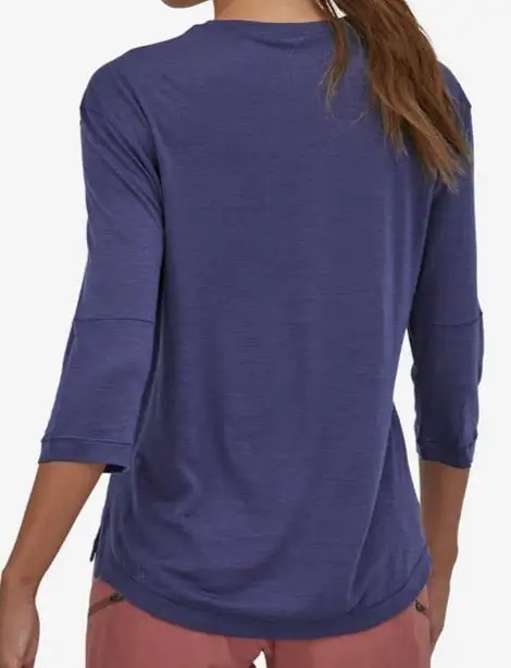 Patagonia Merino 3/4 Sleeve Jersey (Women's) 2 Patagonia Merino 3/4 Sleeve Jersey (Women's) - Image 2