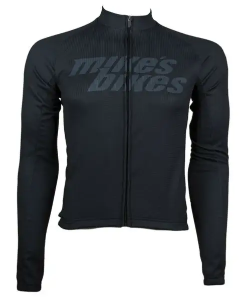Mike's Bikes Blackened Long Sleeve Jersey 1 Mike's Bikes Blackened Long Sleeve Jersey