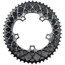 Absolute Black Premium Oval Chainring (2x)