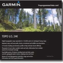 Garmin TOPO Maps For CA/NV (microSD/SD Card)