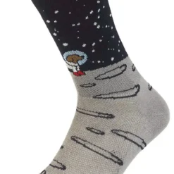 DeFeet Aireator Moon Space Dog Socks