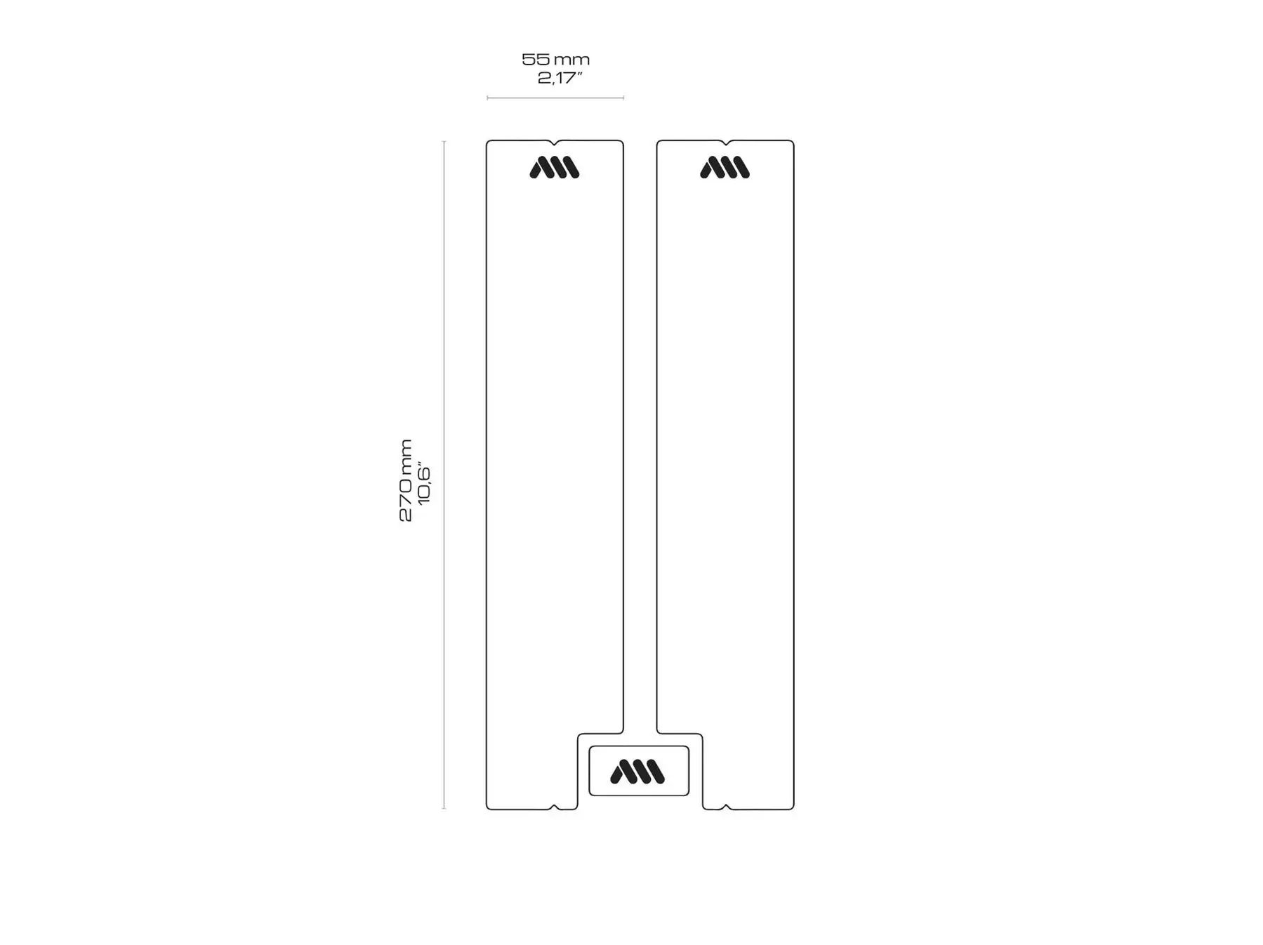 All-mountain-style Honeycomb Fork Guard 5 All-mountain-style Honeycomb Fork Guard - Image 5