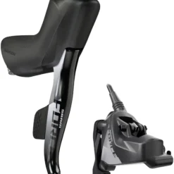 SRAM Force ETap AXS HRD Shift/Brake Lever And Caliper: Left/Front X Flat Mount