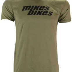 Mikes Bikes T-Shirt -Shimano Shop MB Green Shirt