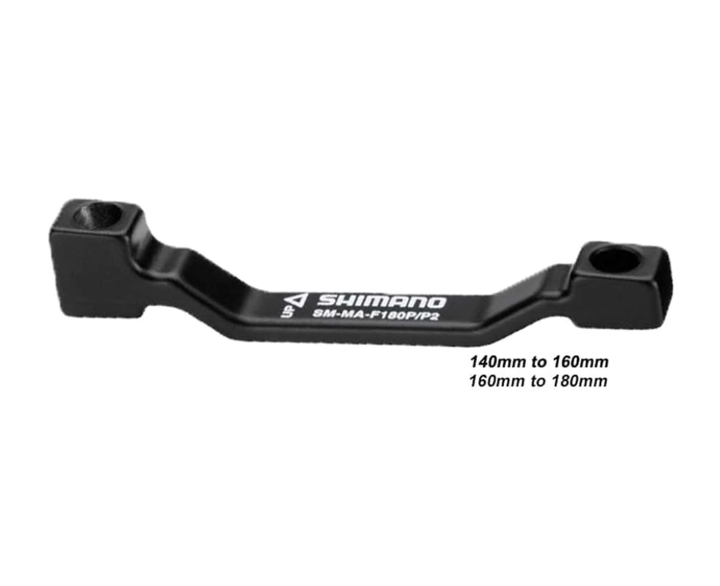 Shimano Brake Adapter Post To Post: Front, 180mm 1 Shimano Brake Adapter Post To Post: Front, 180mm