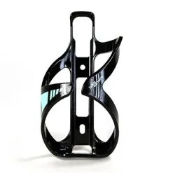BikeSmart Waterside Bottle Cage -Shimano Shop Waterside L BLKTURQ