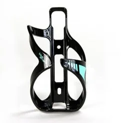 BikeSmart Waterside Bottle Cage -Shimano Shop Waterside R BLKTURQ