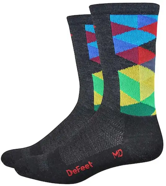 DeFeet Wooleator Karidescope Socks 1 DeFeet Wooleator Karidescope Socks
