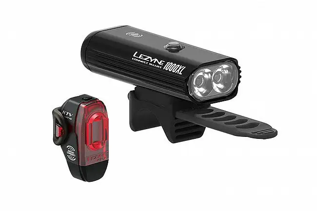 Lezyne Connect Smart 1000XL/KTV Smart Headlight/Taillight Set 1 Lezyne Connect Smart 1000XL/KTV Smart Headlight/Taillight Set