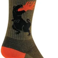 Wool Dinosaur Socks