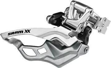 SRAM XX High Clamp Bottom Pull Front Derailleur (10-Speed) 1 SRAM XX High Clamp Bottom Pull Front Derailleur (10-Speed)