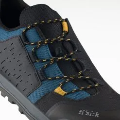 Fizik Terra Ergolace X2 Mountain Shoes -Shimano Shop terra ergolace x2 teal blue black 5 fizik mtb lace up closure shoes