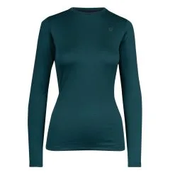 Merino 210 Long Sleeve (Women's) -Shimano Shop womens merino210 long sleeve deep sea front 8a47adc4 f707 4e79 a419 26ccb87909cf